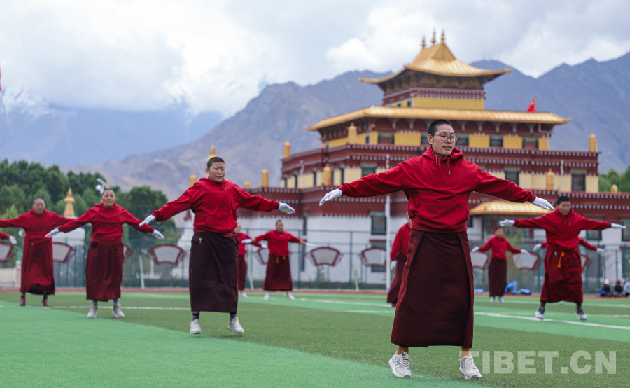 健康学修 佛学院第六届运动会开BOB半岛幕(图4)